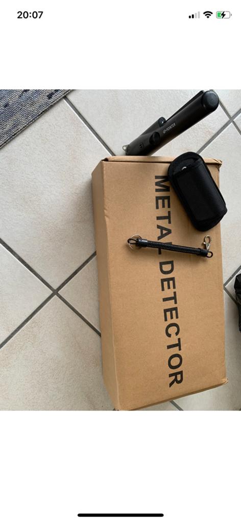 Nieuw metaaldetector setje, Hobby en Vrije tijd, Metaaldetectors, Ophalen of Verzenden, Zo goed als nieuw, Overige merken