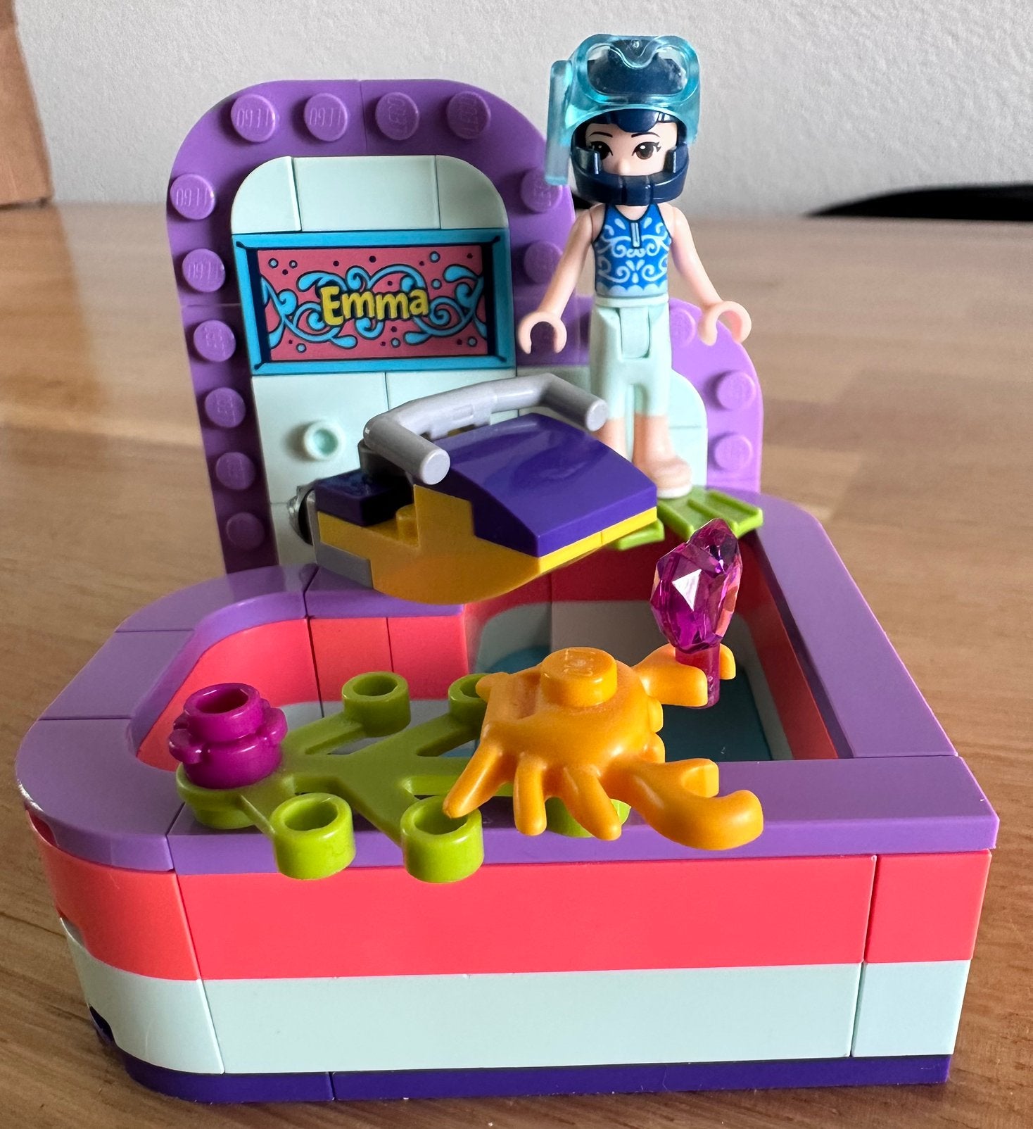 Lego Friends -Emma’s onderwater scooter, Lego, Compleet, Friends, Ophalen of Verzenden