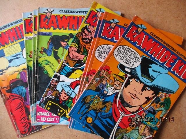 adv4717 rawhide kid, Eén stripboek, Ophalen, Gelezen