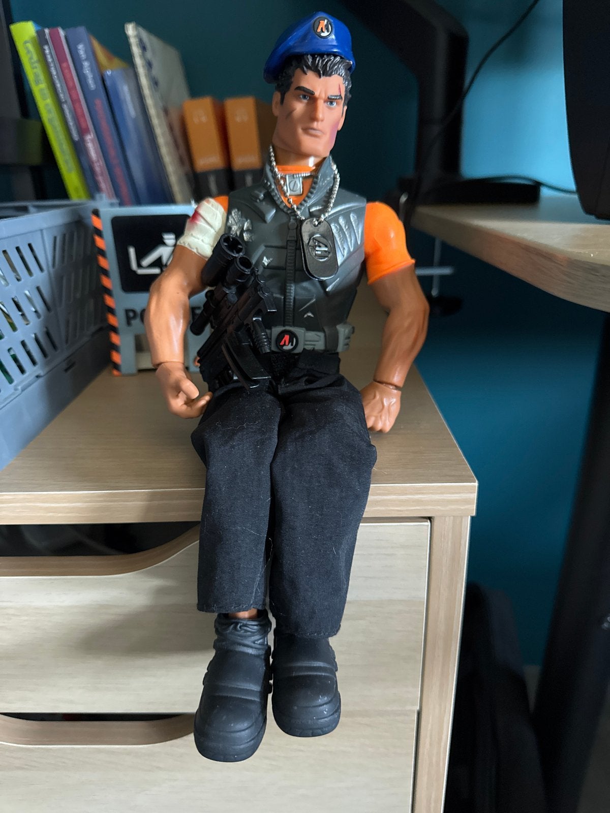 Actiefiguur - Action Man - Vintage Speelgoed, Kinderen en Baby's, Speelgoed | Actiefiguren, Ophalen of Verzenden, Gebruikt
