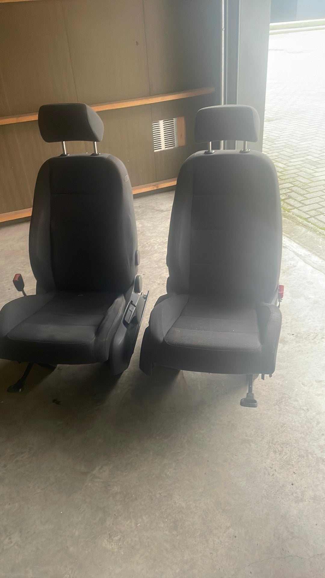 VW T4 stoelen, Ophalen