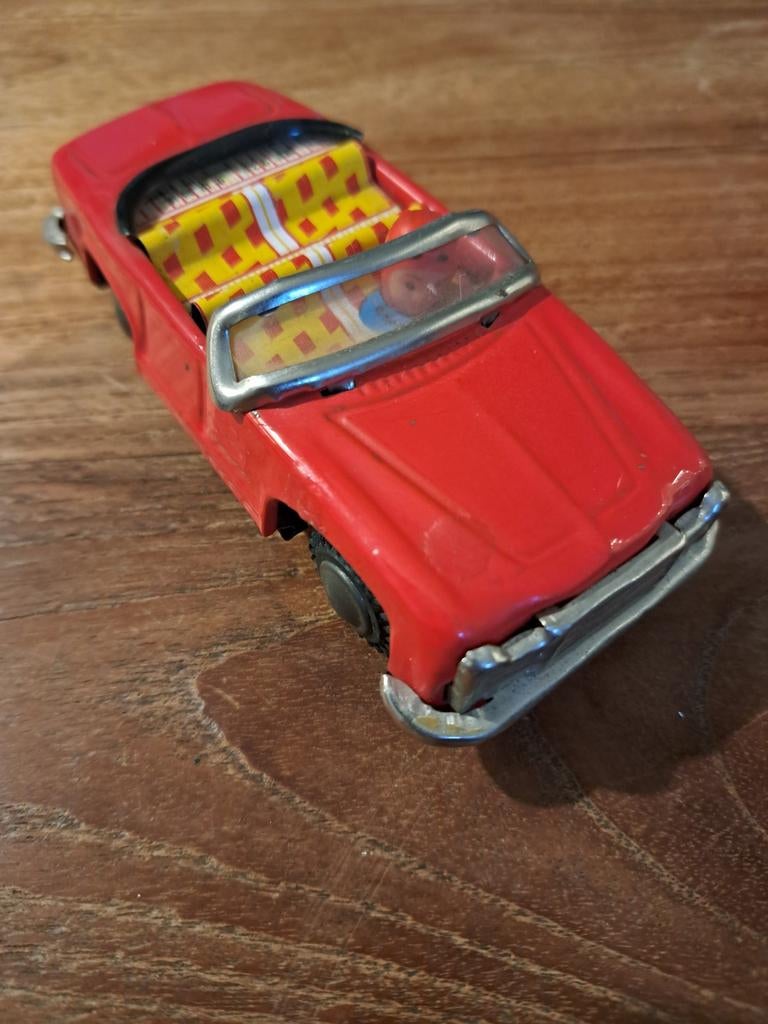 Vintage blikken speelgoedauto - MF-926 Baby Convertible, Kinderen en Baby's, Ophalen of Verzenden, Gebruikt