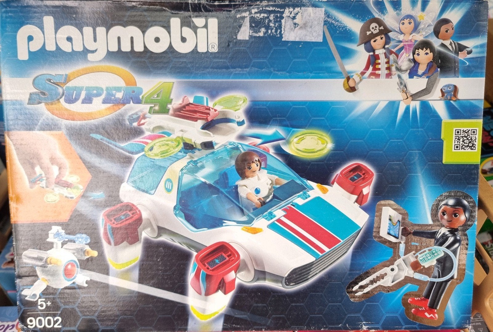 Playmobil Super 4 - 9002 - Nieuw in doos, Complete set, Voertuig, Nieuw, Ophalen of Verzenden