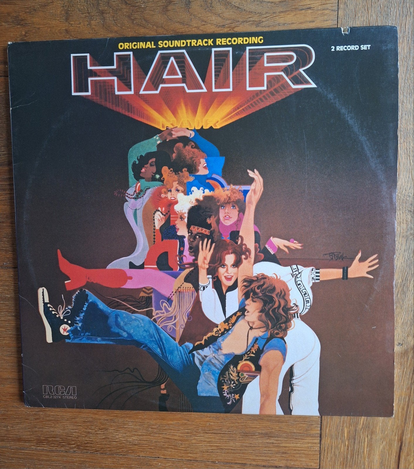 dubbel lp Hair    soundtrack, Ophalen of Verzenden, 12 inch