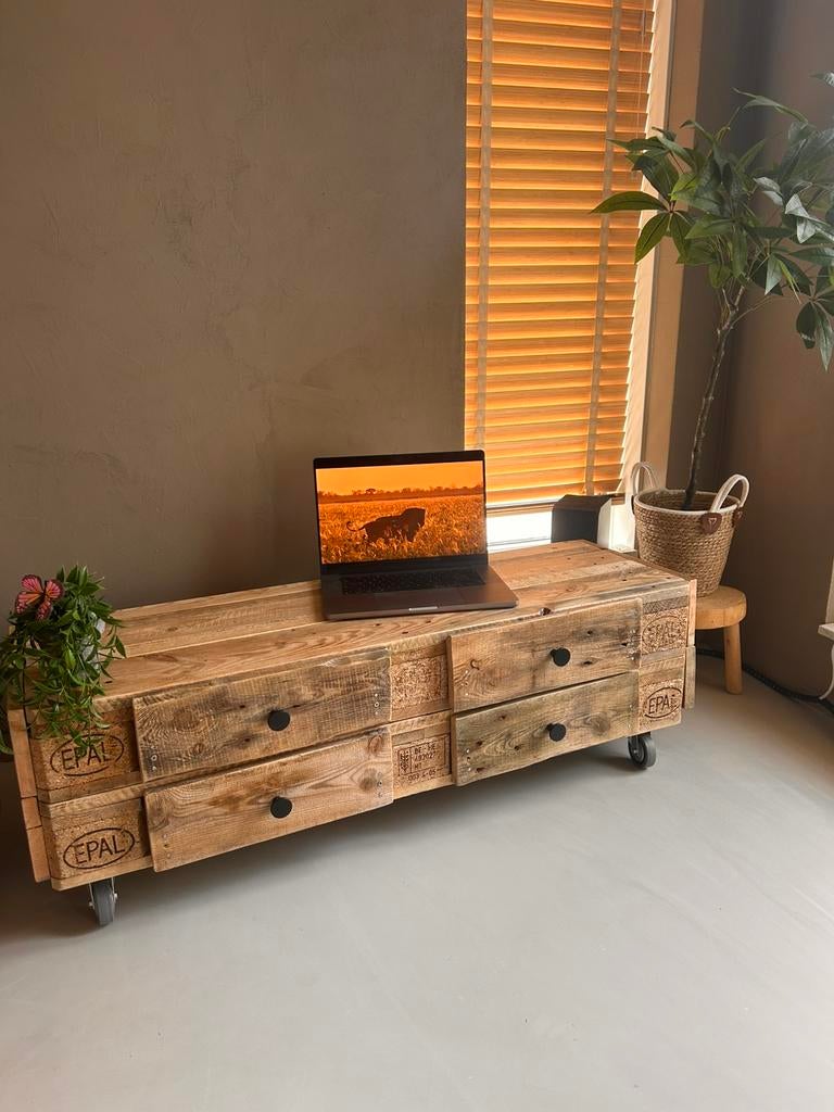 Tv meubel, Minder dan 50 cm, Nieuw, Ophalen of Verzenden, 150 tot 200 cm