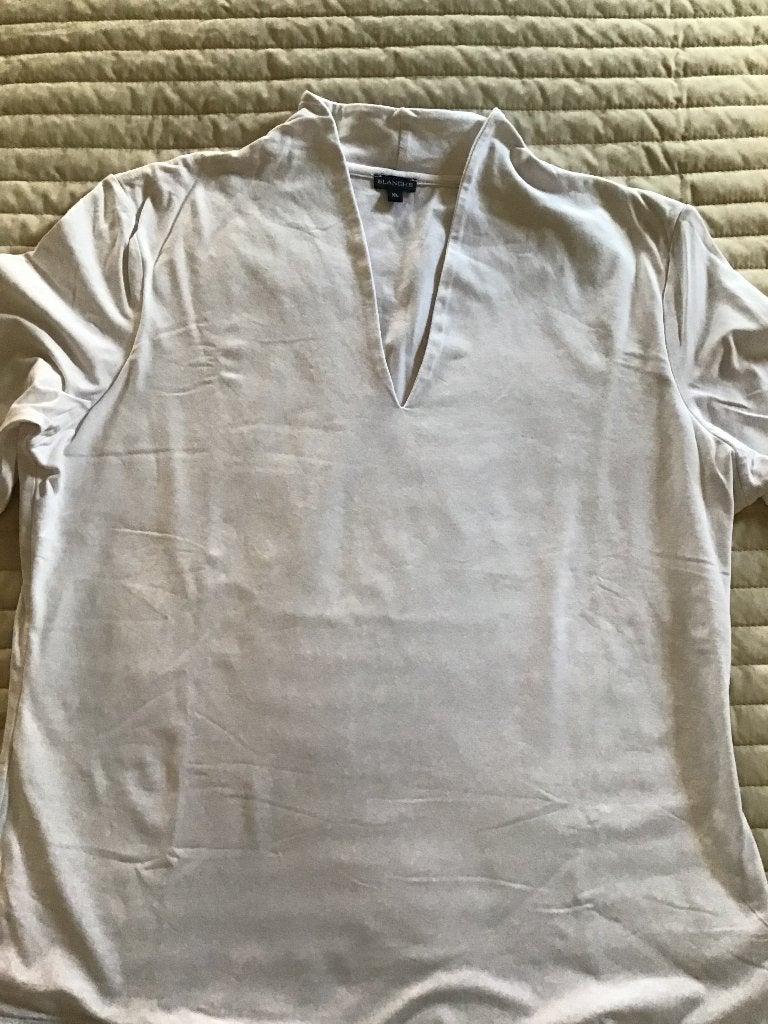 Blanche wit t shirt, Maat 38/40 (M), Wit, Ophalen of Verzenden, Zo goed als nieuw