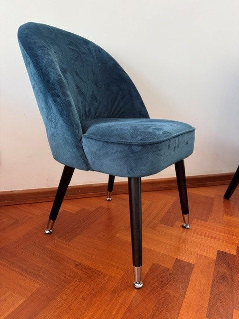 2x Richmond Stoelen zgan, Ophalen, Zo goed als nieuw, Blauw, Twee