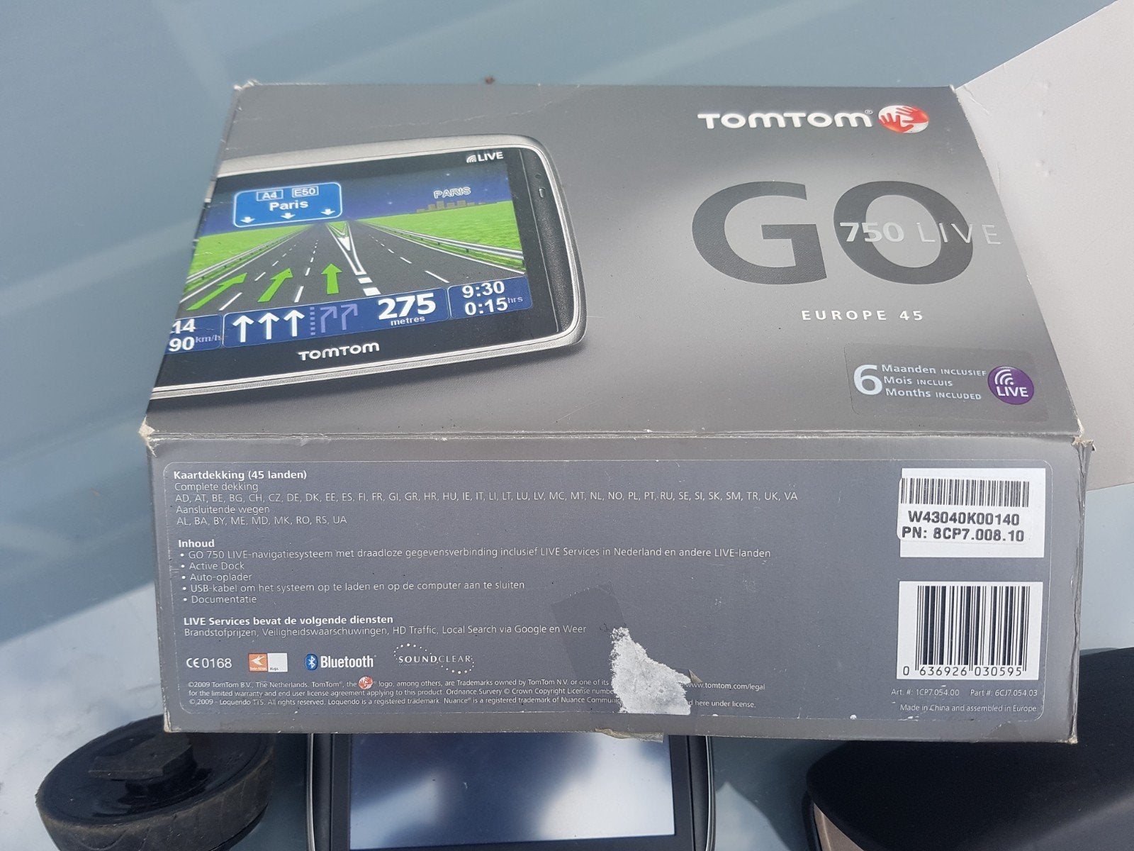 tomtom, Ophalen, Gebruikt