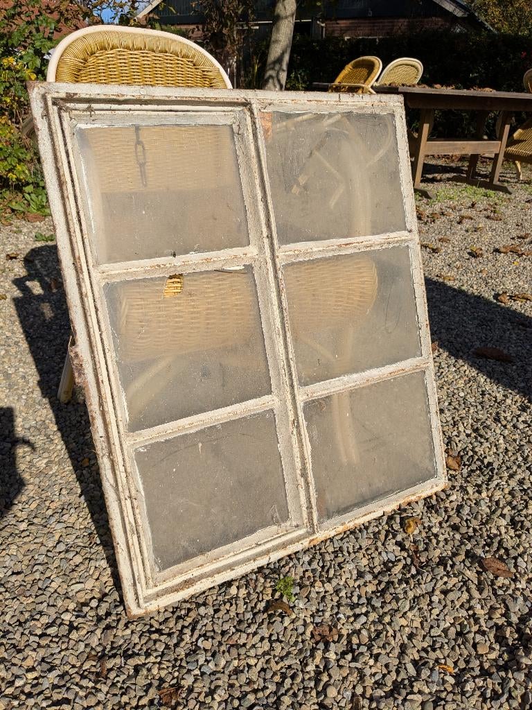 Gietijzeren raam, Ophalen, Gevelraam of Ruit, Gebruikt, Minder dan 80 cm