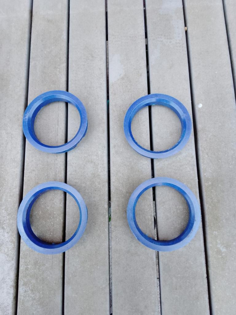 Centreer ringen 72,6 naar naaf 60,1, Ophalen of Verzenden