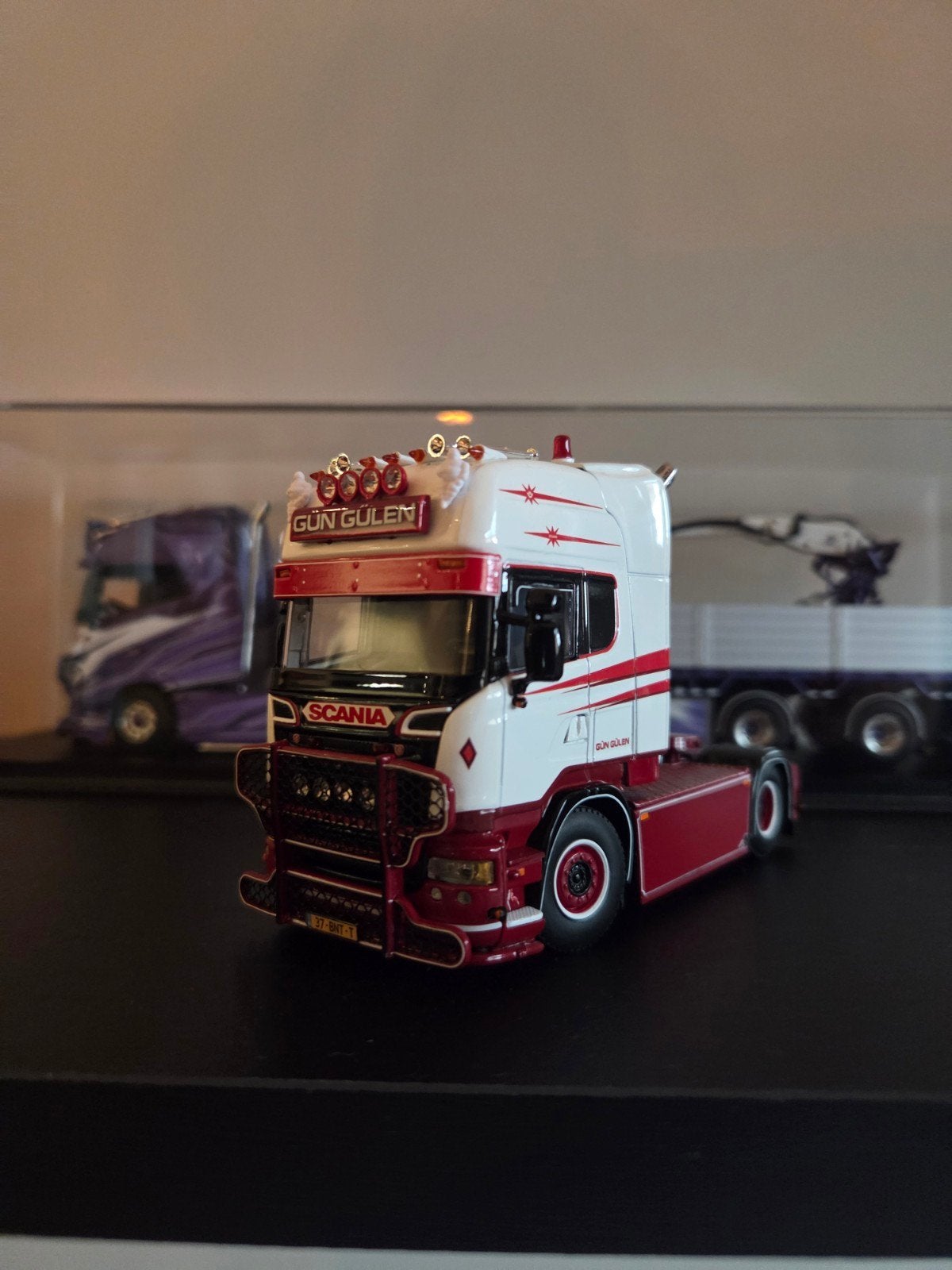 Scania R Gün Gülen modeltruck - Gedetailleerd schaalmodel, Overige merken, 1:32 tot 1:50, Ophalen of Verzenden, Zo goed als nieuw
