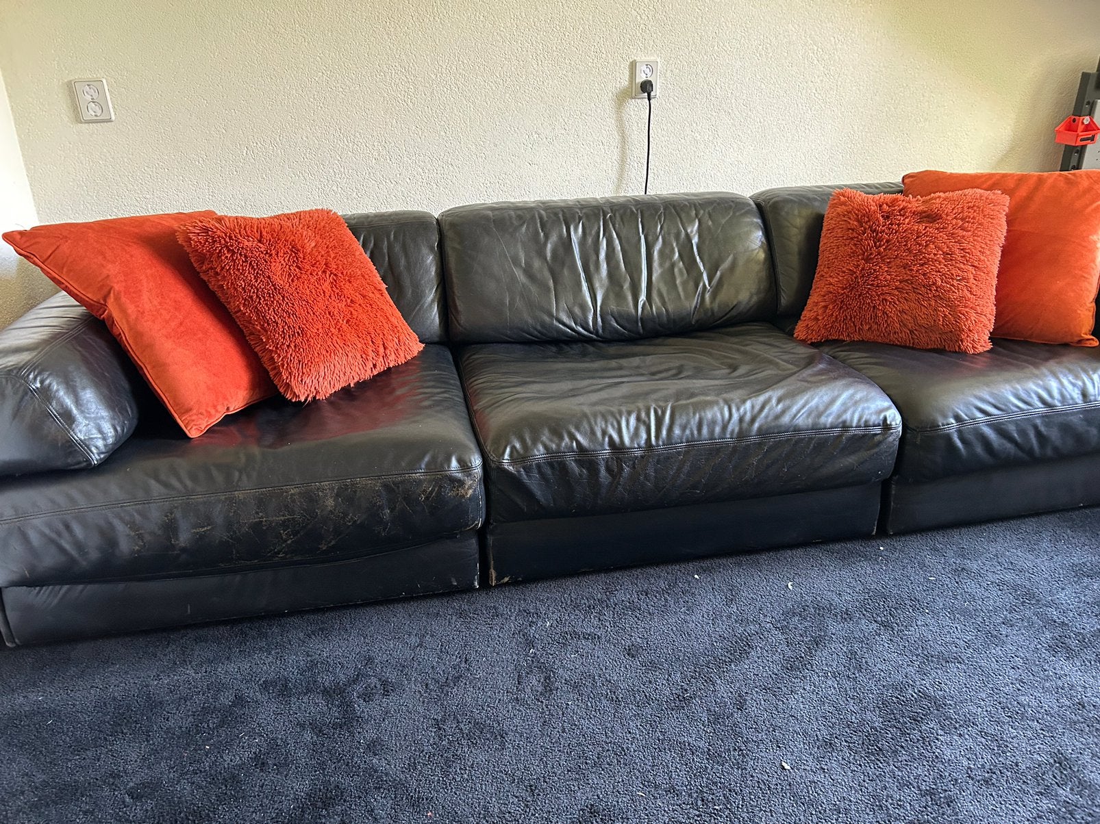 De sede bank, Huis en Inrichting, Ophalen, 250 tot 300 cm, Gebruikt, Seventies