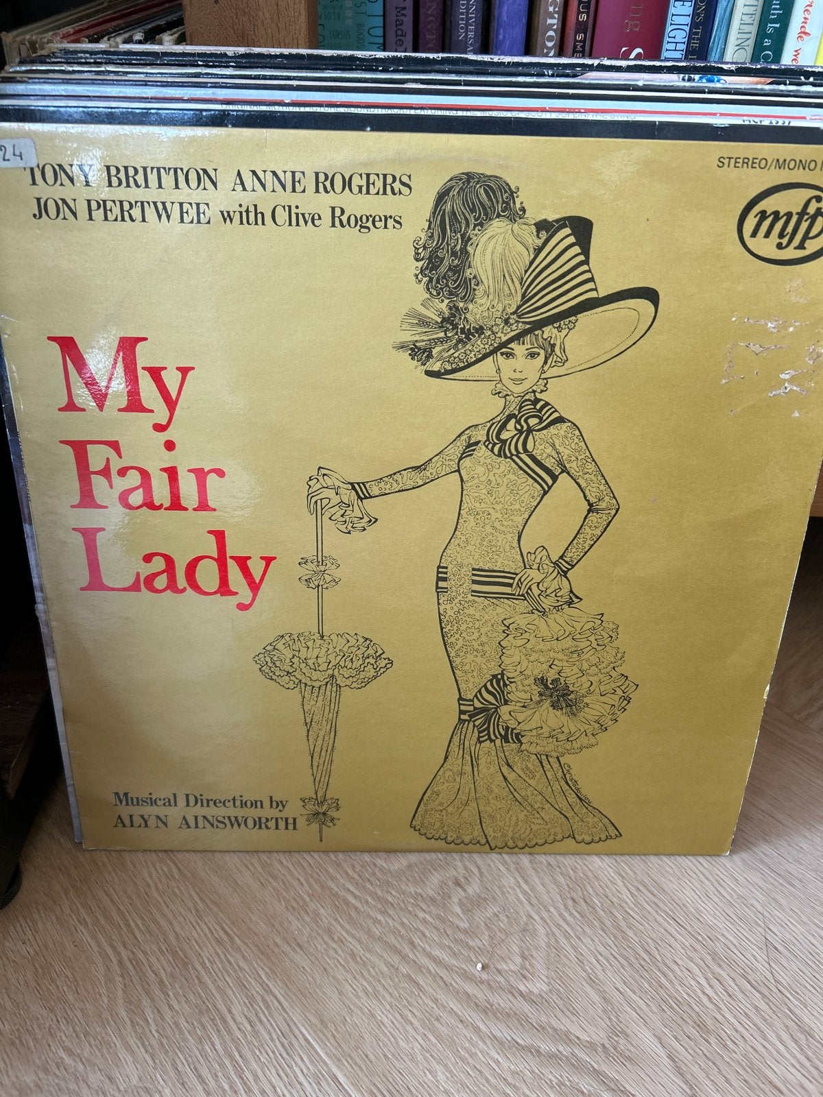 LP - My Fair Lady - Tony Britton, Anne Rogers, Jon Pertwee, Ophalen, LP, Gebruikt, Musical