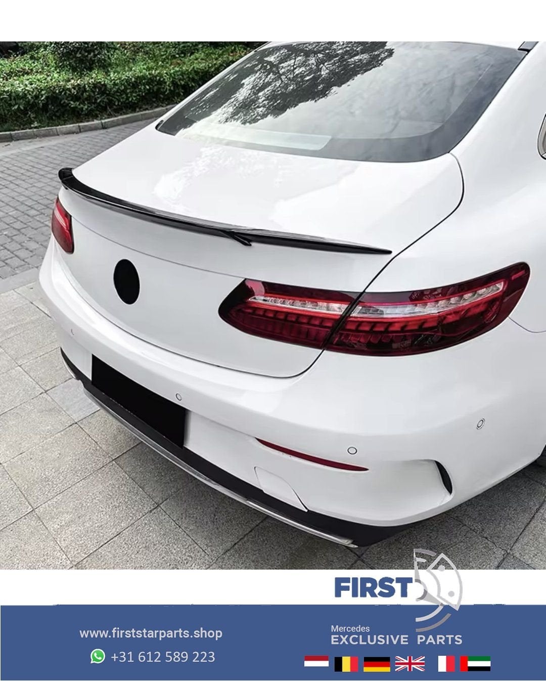 W238 C238 A238 E KLASSE COUPÉ CABRIO AMG KOFFERBAK SPOILER Z, Gebruikt, Ophalen of Verzenden, Achter, -