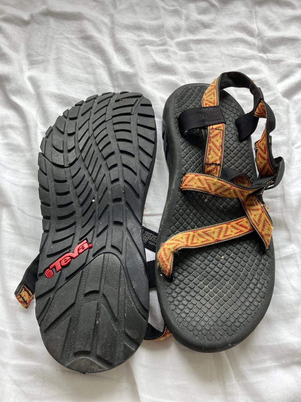 Teva sandalen maat 42, Sandalen, Zwart, Ophalen of Verzenden, Zo goed als nieuw