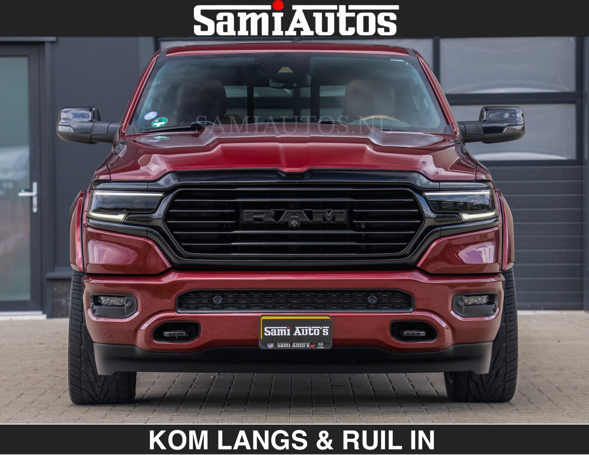 Dodge Ram LONGHORN | WIDE BODY | 5.7 V8 | BREDE WIELEN | BOM, Auto's, Automaat, Dealer onderhouden, 5654 cc, Met garantie (alle)