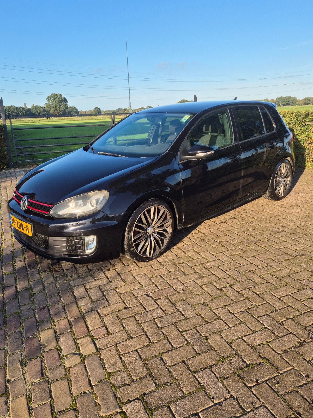 Volkswagen golf 6 gti DSG, Auto's, 657 kg, 1984 cc, Zwart, Particulier