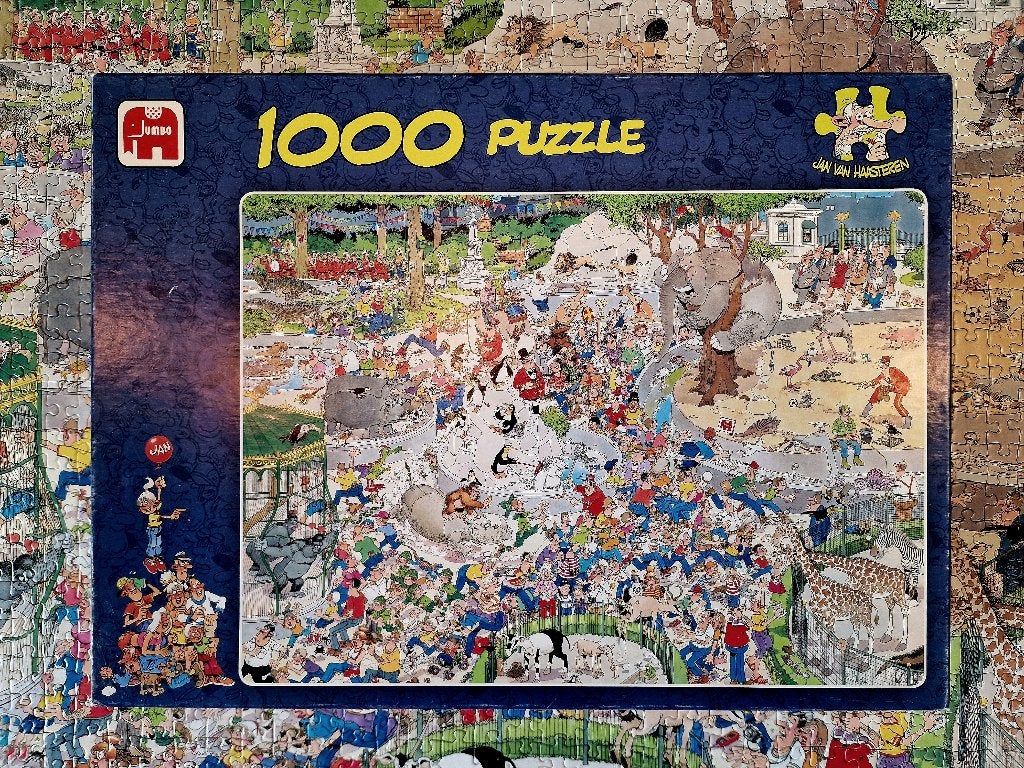 Van Haasteren Puzzel / Dierentuin Artis / 1000 stukjes, Hobby en Vrije tijd, Denksport en Puzzels, Ophalen, 500 t/m 1500 stukjes