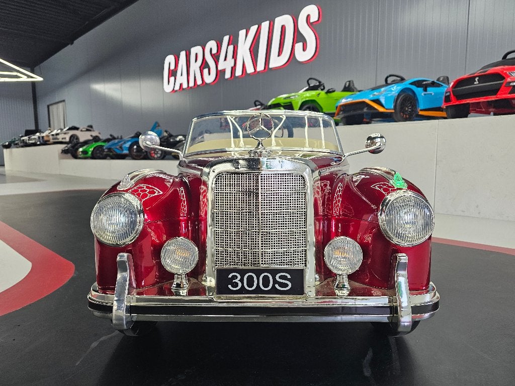Kinderauto Mercedes 300s - soft start - leren zit - met RC, Kinderen en Baby's, Ophalen of Verzenden, Afstandsbediening