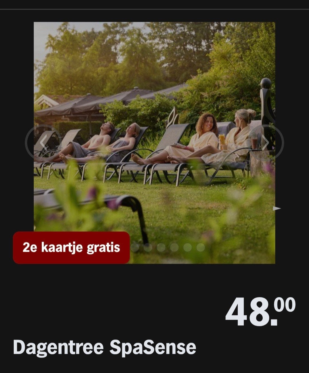 SpaSense - Dagentree - 2e kaartje gratis (AH SPAARKAARTEN), Tickets en Kaartjes, Overige soorten
