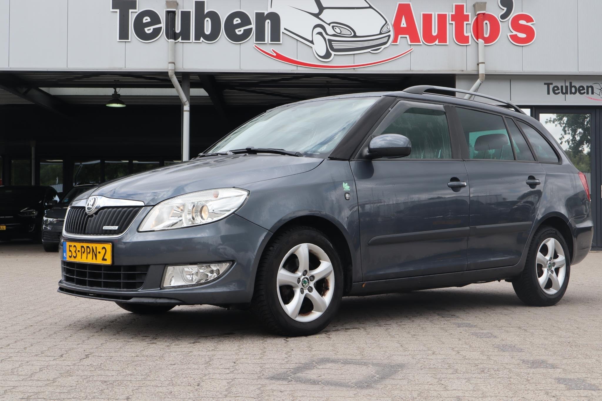 Skoda Fabia Combi 1.2 TDI Greenline | Goed onderhouden | 201, Auto's, Voorwielaandrijving, Euro 5, Zwart, 1199 cc