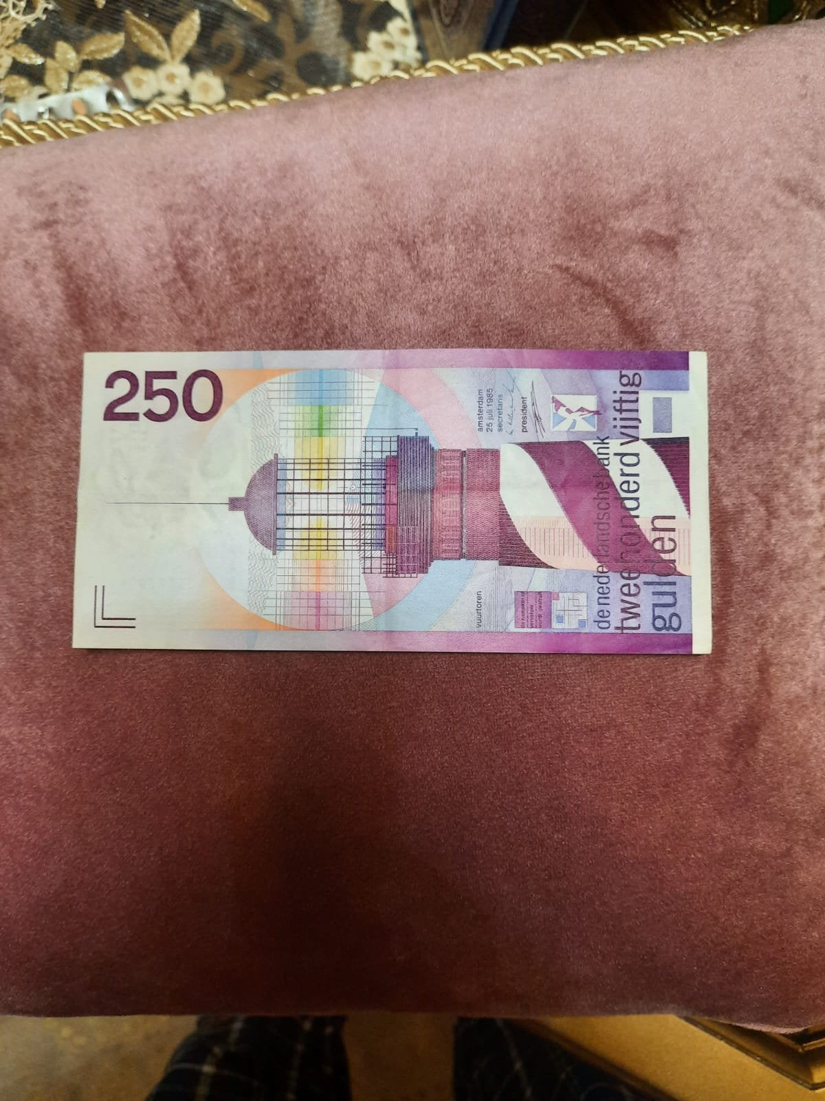 250 gulden ( 5 biljetten)de prijs per biljet, Postzegels en Munten, Bankbiljetten | Nederland, Ophalen of Verzenden, 250 gulden