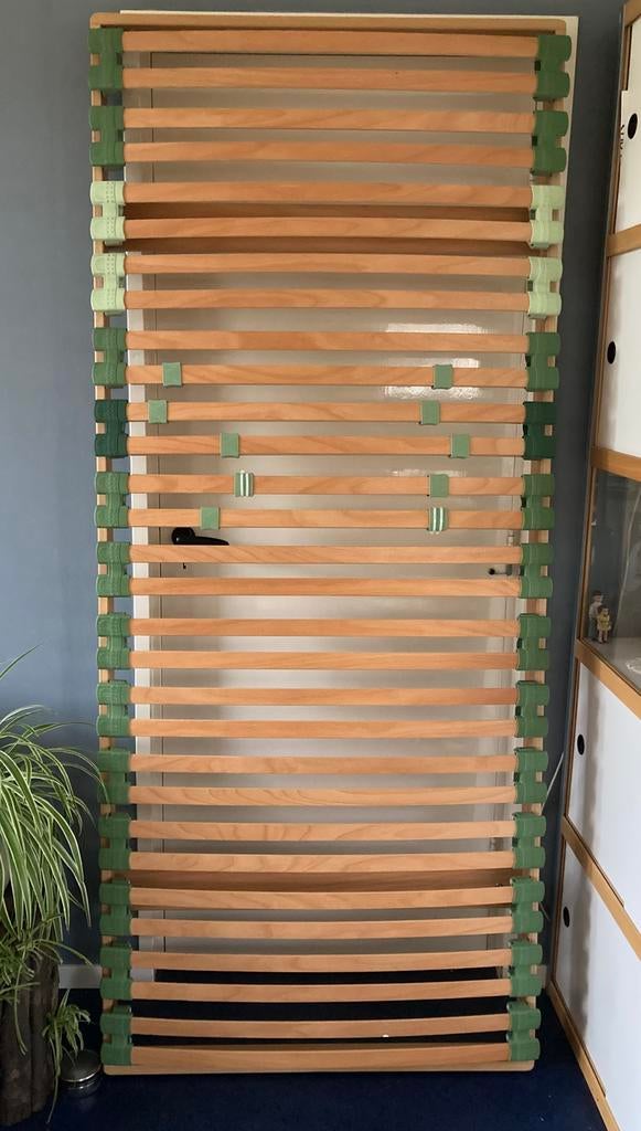 Bedbodem van Greensleep 90 x 210, Huis en Inrichting, Slaapkamer | Matrassen en Bedbodems, Ophalen, Gebruikt, 90 cm, Eenpersoons