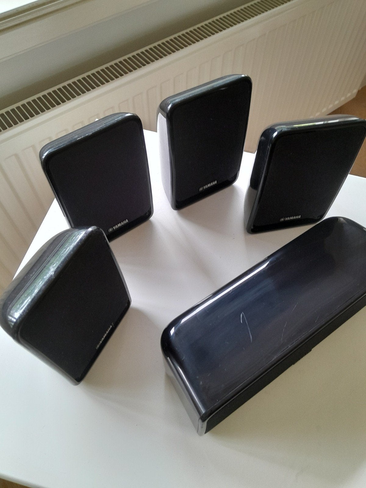 Yahama Speaker Set 5 stuks, Ophalen of Verzenden, Gebruikt, Yamaha