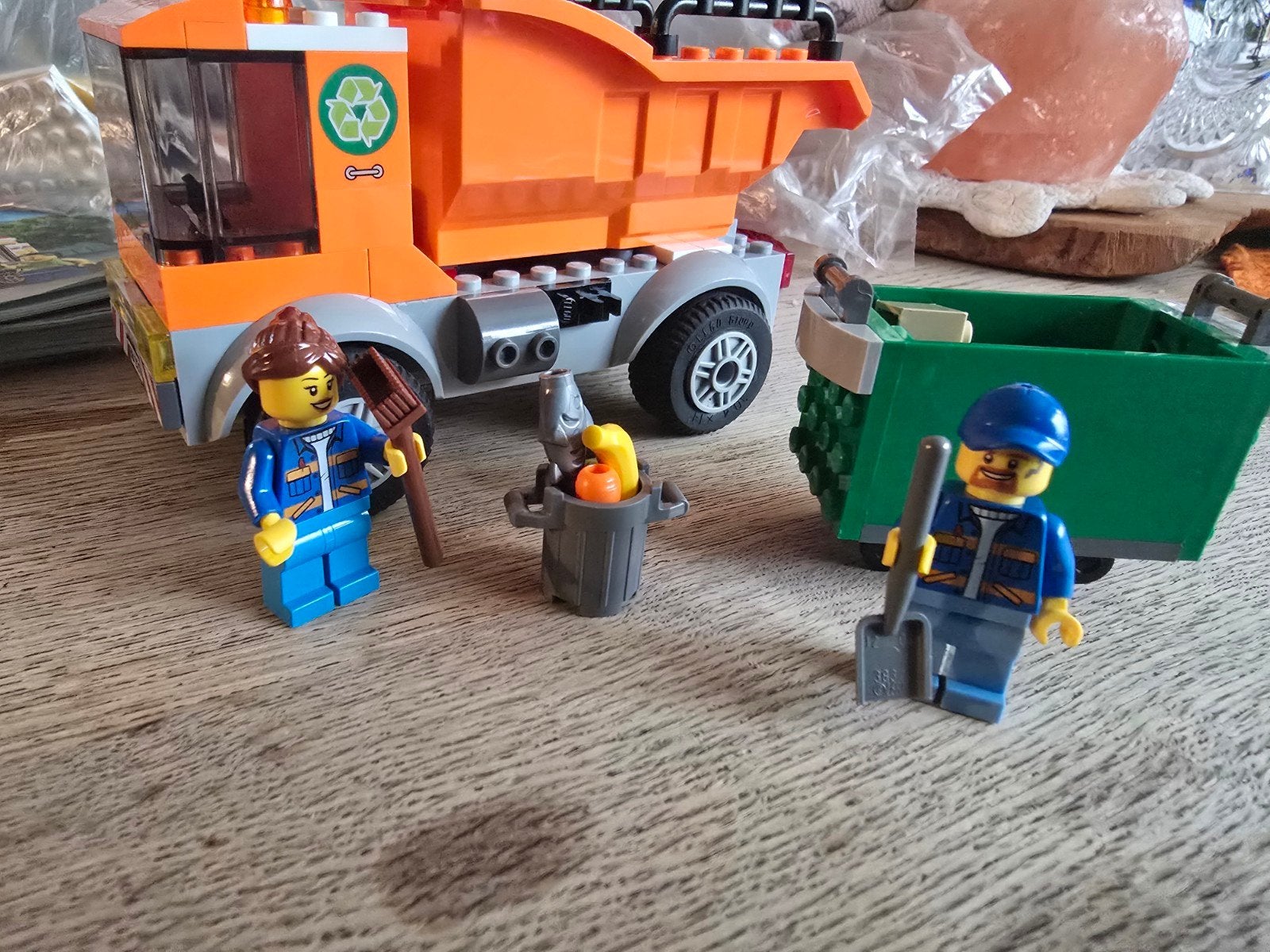 LEGO City 60220 Vuilniswagen met 2 minifiguren, Lego, Ophalen of Verzenden, Inclusief instructies, Complete set
