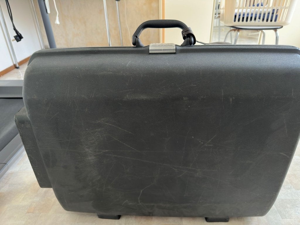 Oyster Samsonite koffer, Ophalen, Gebruikt, Hard kunststof, 70 cm of meer