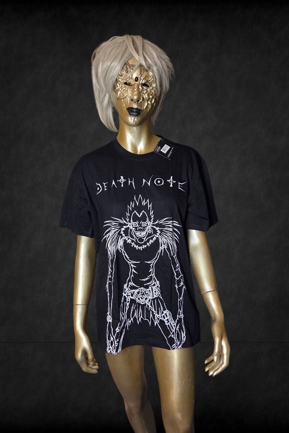 Death Note Ryuk T-shirt - Nieuw - Maat XL, Maat 52/54 (L), Zwart, Nieuw, Ophalen of Verzenden