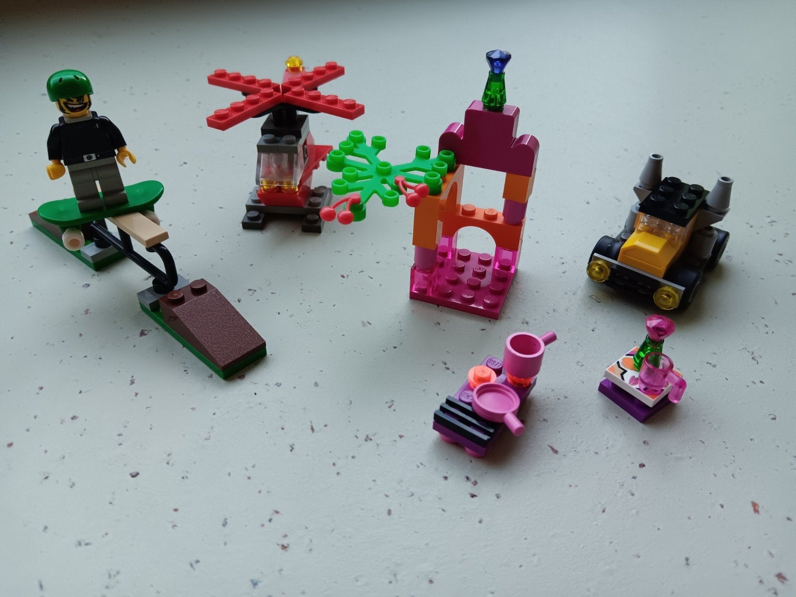 Lego 5x polybag-set uit 2003, Compleet, Lego, Ophalen of Verzenden, Complete set