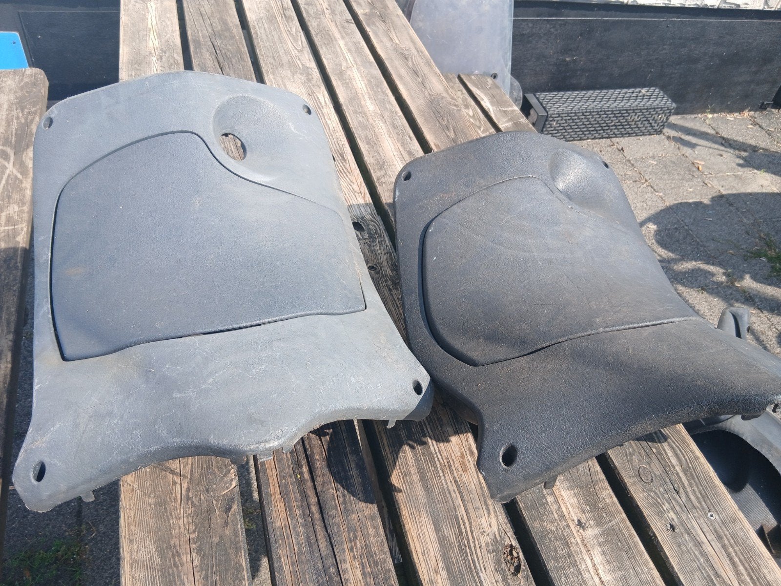 Piaggio fly beenschild kap 12,95,- per stuk, Ophalen of Verzenden, Gebruikt, Kap, Piaggio