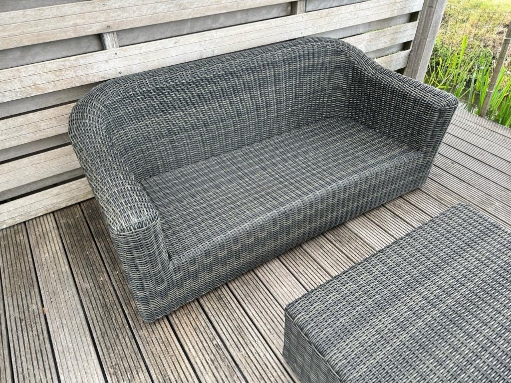 Mooie loungeset van Hartman, Tuin en Terras, Tuinsets en Loungesets, Ophalen, 5 zitplaatsen, Gebruikt, Bank