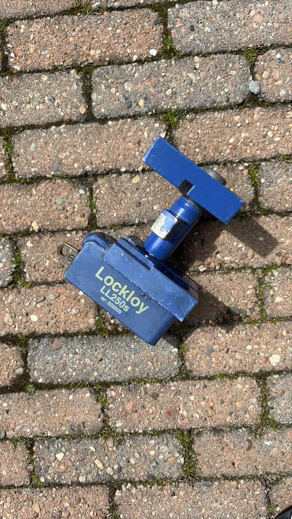Disselslot Lockloy, Caravans en Kamperen, Ophalen, Gebruikt