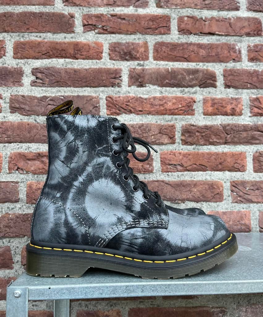 Dr. Martens 1460 Pascal tie dye maat 40 NIEUW, Dr. Martens, -, Zwart, -