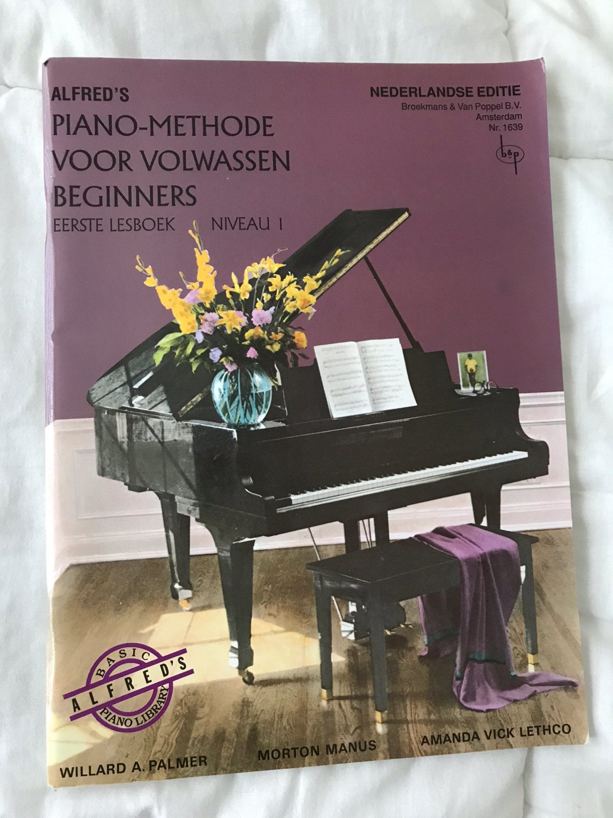 Alfreds piano methode voor volwassenen, Ophalen of Verzenden, Zo goed als nieuw