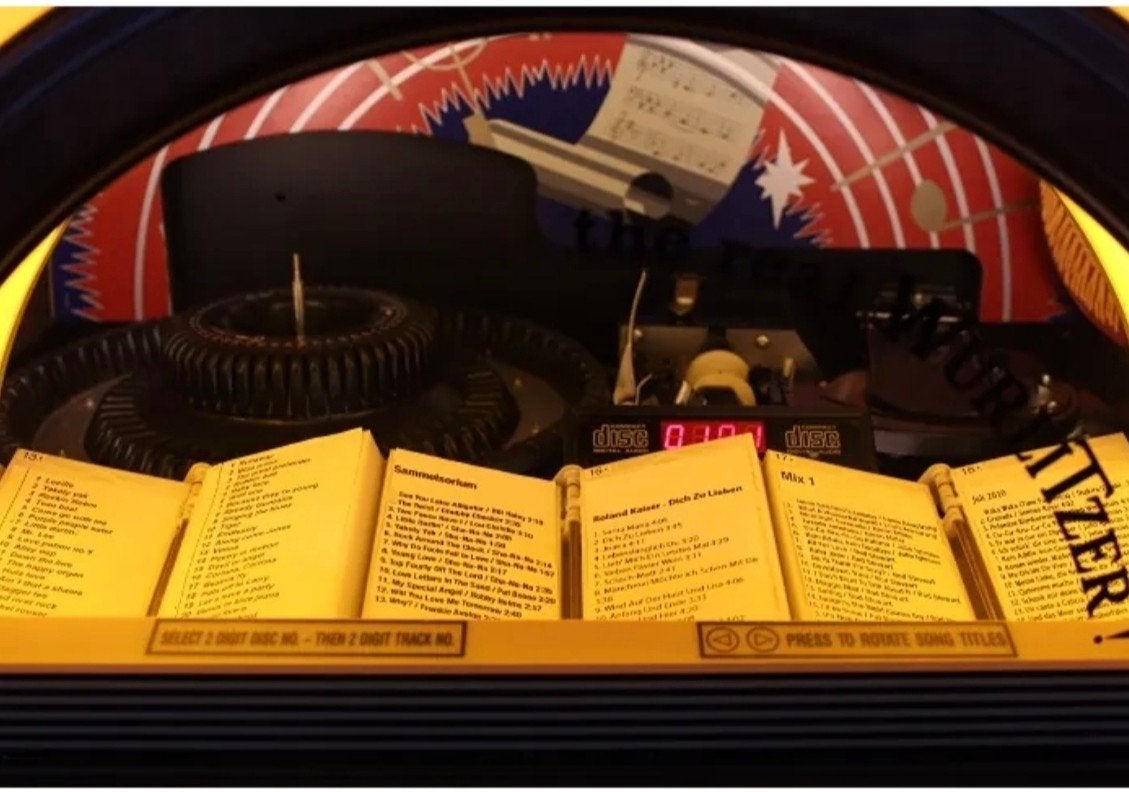 Wurlitzer 1015 OMT CD Jukebox, Ophalen of Verzenden, Zo goed als nieuw, 1970 tot heden, Wurlitzer