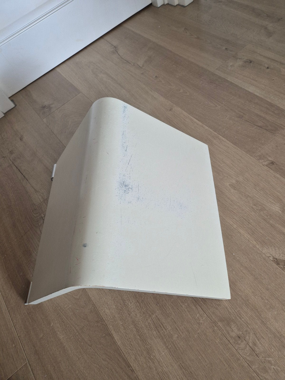 Auping Auronde bedtafeltje 35 cm, Ophalen, Gebruikt, Wit, Hout