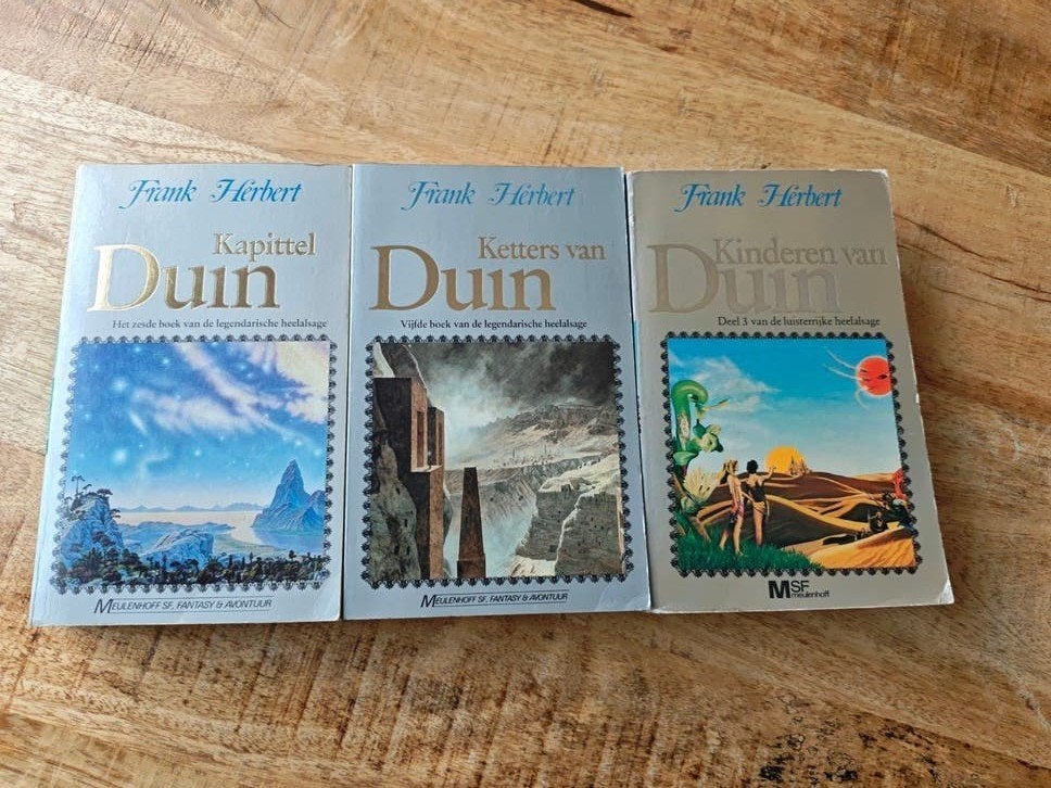 Dune Boekenreeks - Frank Herbert (3 delen), Ophalen of Verzenden, Gelezen, Frank Herbert