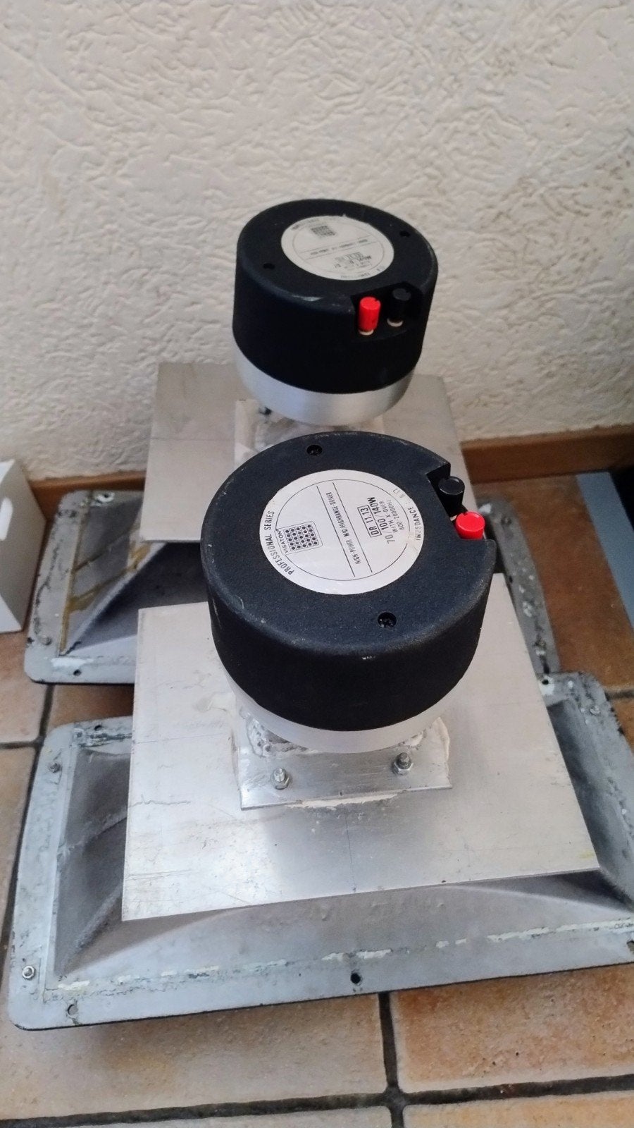 2 professionele visaton mid/high luidsprekers., Ophalen, Minder dan 500 watt