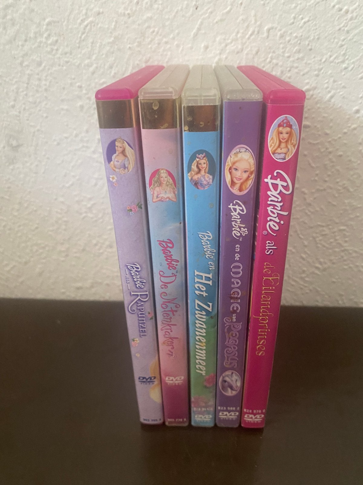 5x Barbie DVD’s, Alle leeftijden, Ophalen of Verzenden, Zo goed als nieuw