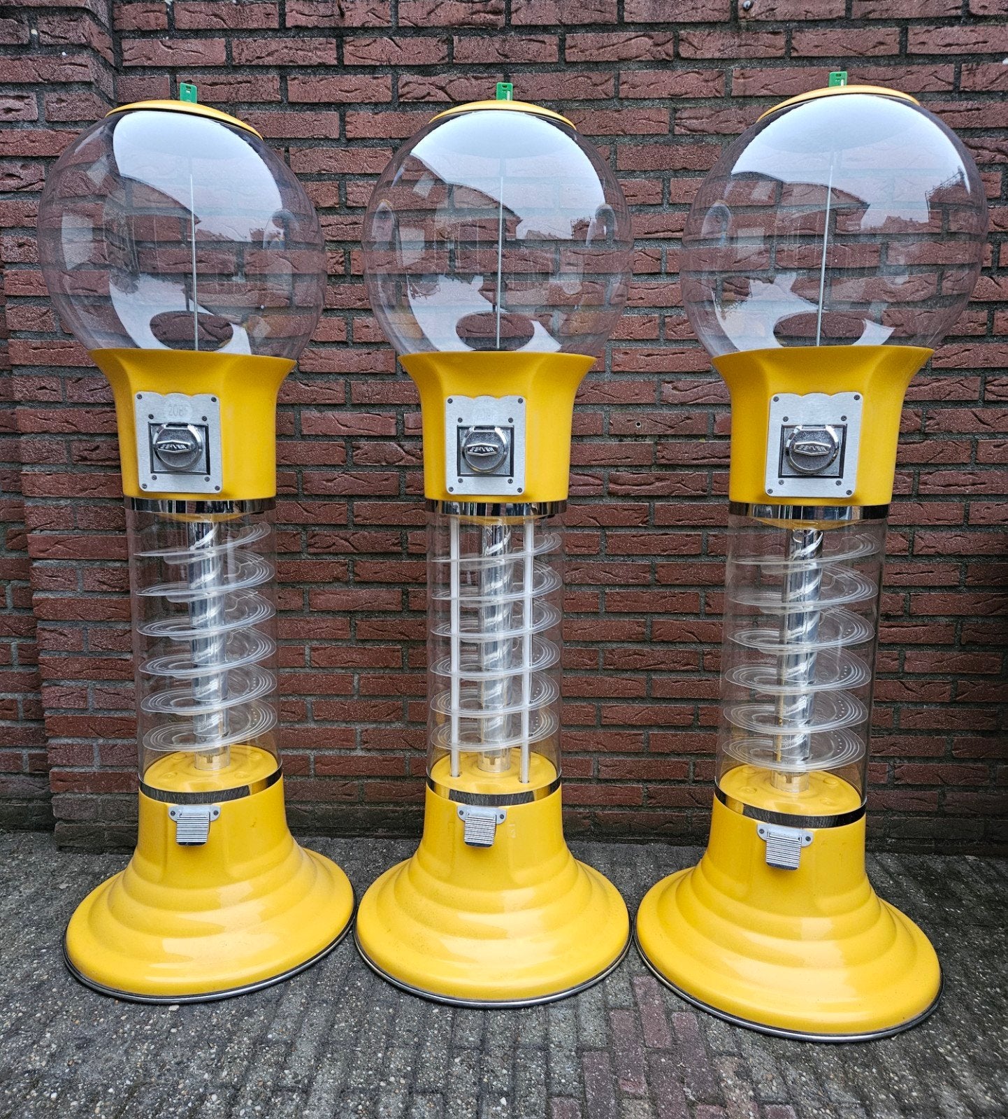 FIFTIES SIXTIES BEAVER SPIRAAL KAUWGOMBALLEN AUTOMATEN, Ophalen, Zo goed als nieuw