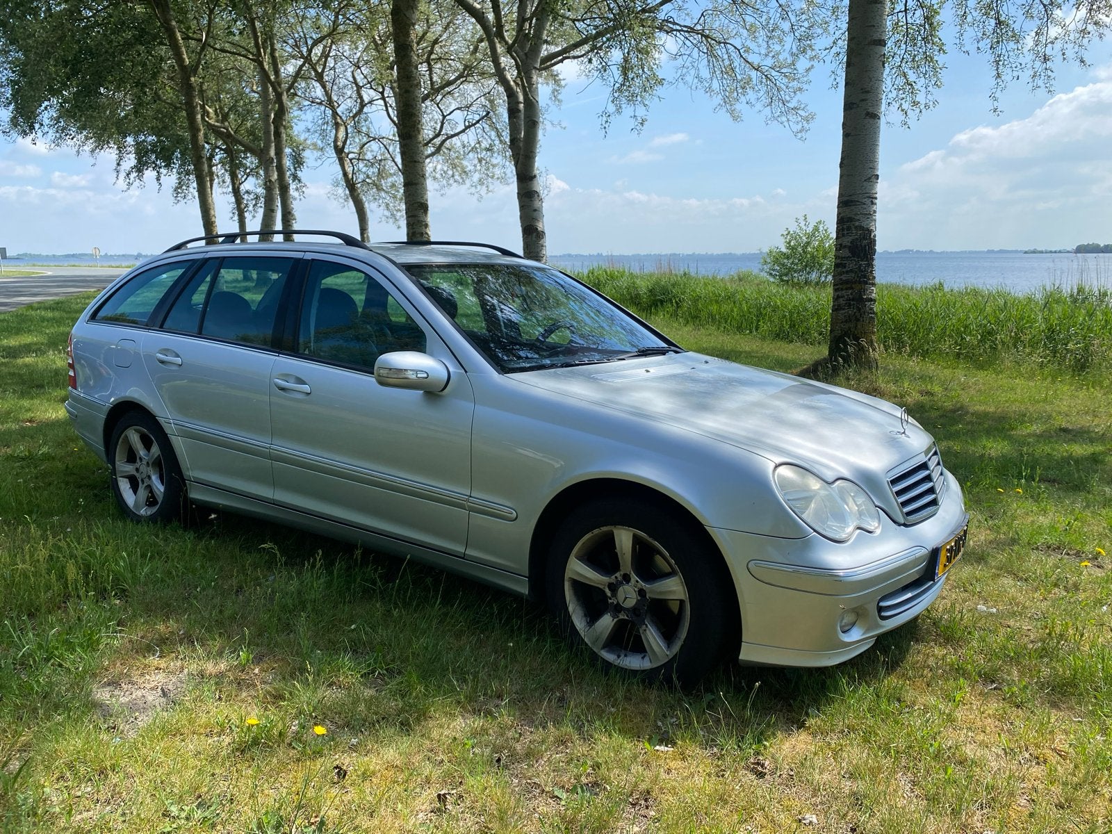 Mercedes-Benz C-Klasse 2.2 CDI C200 Combi AUT 2007 Grijs, Automaat, Achterwielaandrijving, Zwart, 4 cilinders
