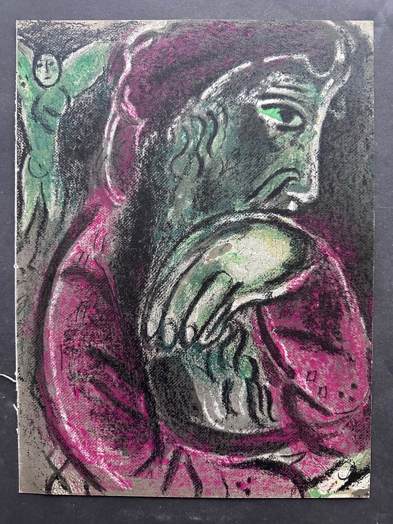 Marc Chagall litho Verve, Ophalen of Verzenden