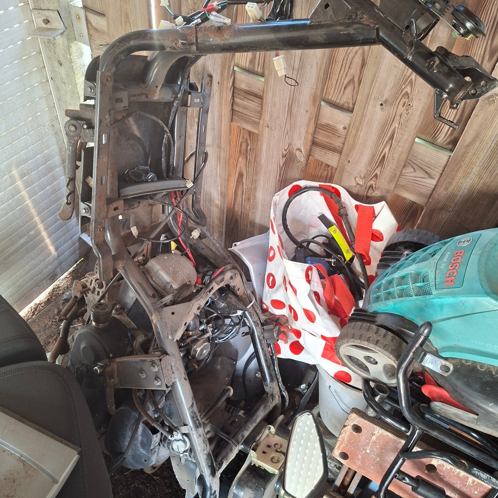 bromframe agm vx 50 2020. zonder wok!!!, Fietsen en Brommers, Brommeronderdelen | Scooters, Ophalen, Zo goed als nieuw, Overige typen
