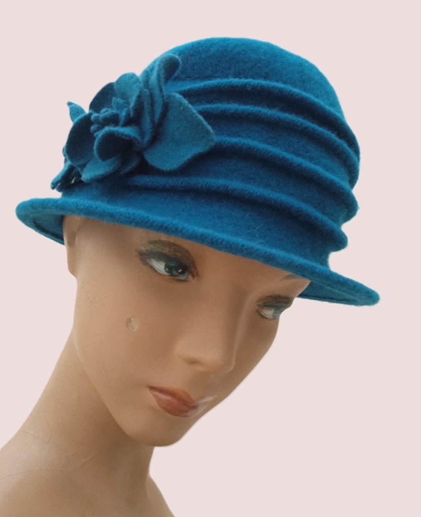 Elegant en tijdloos hoedje, Ophalen of Verzenden, Gedragen, 55 cm (S, 6⅞ inch) of minder