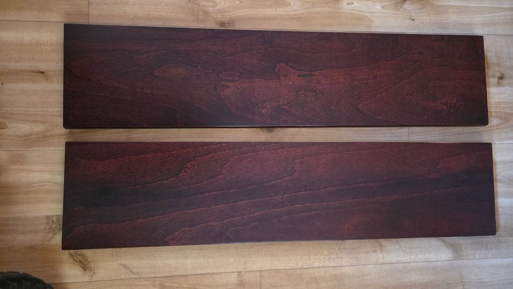 2 Auping planken voor bed van 90 cm, 90 cm, Eenpersoons, Bruin, Ophalen of Verzenden