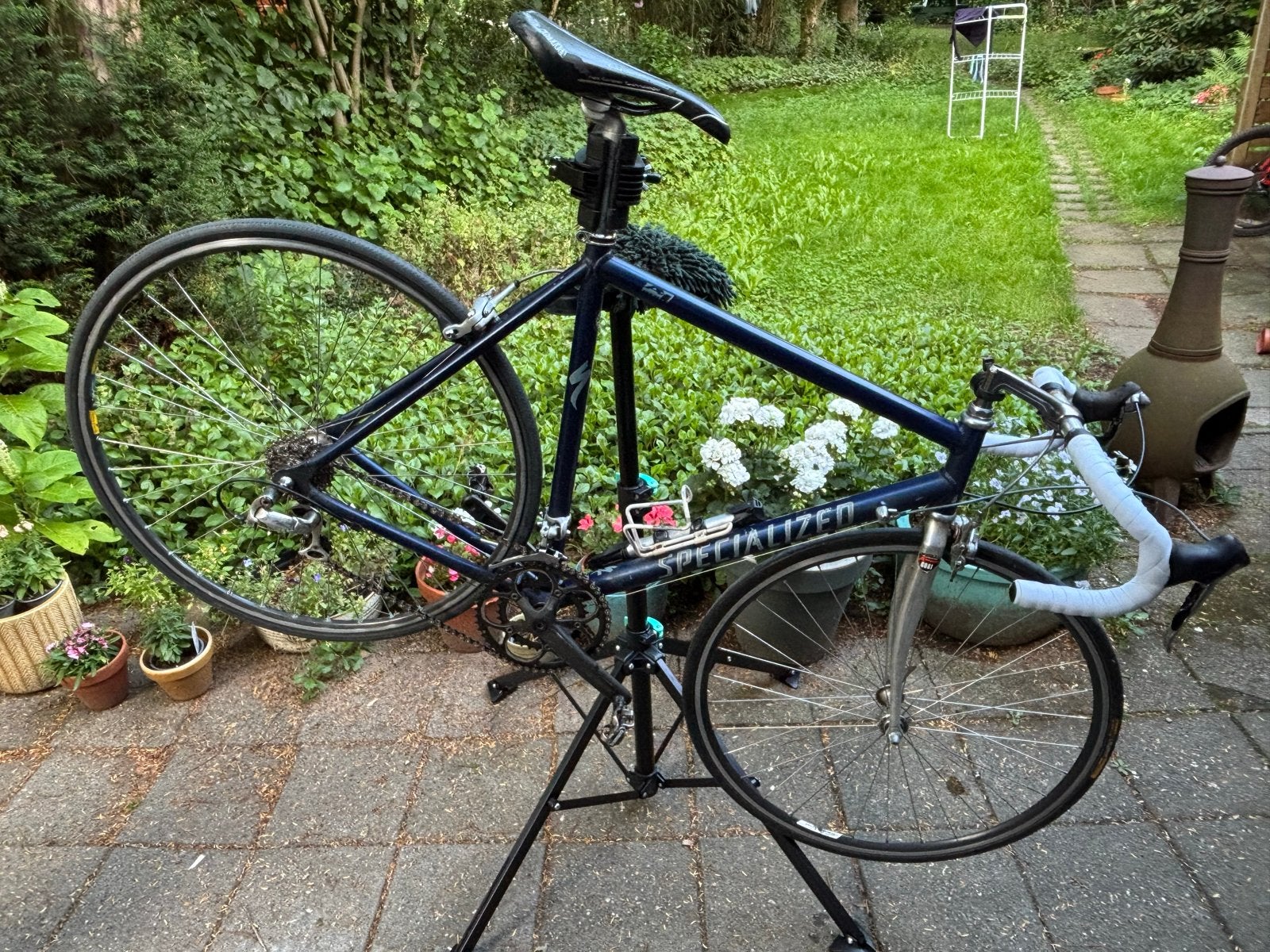Specialized Racefiets - Shimano 105 - Maat 55, Gebruikt, Velgrem, Aluminium, 15 tot 20 versnellingen