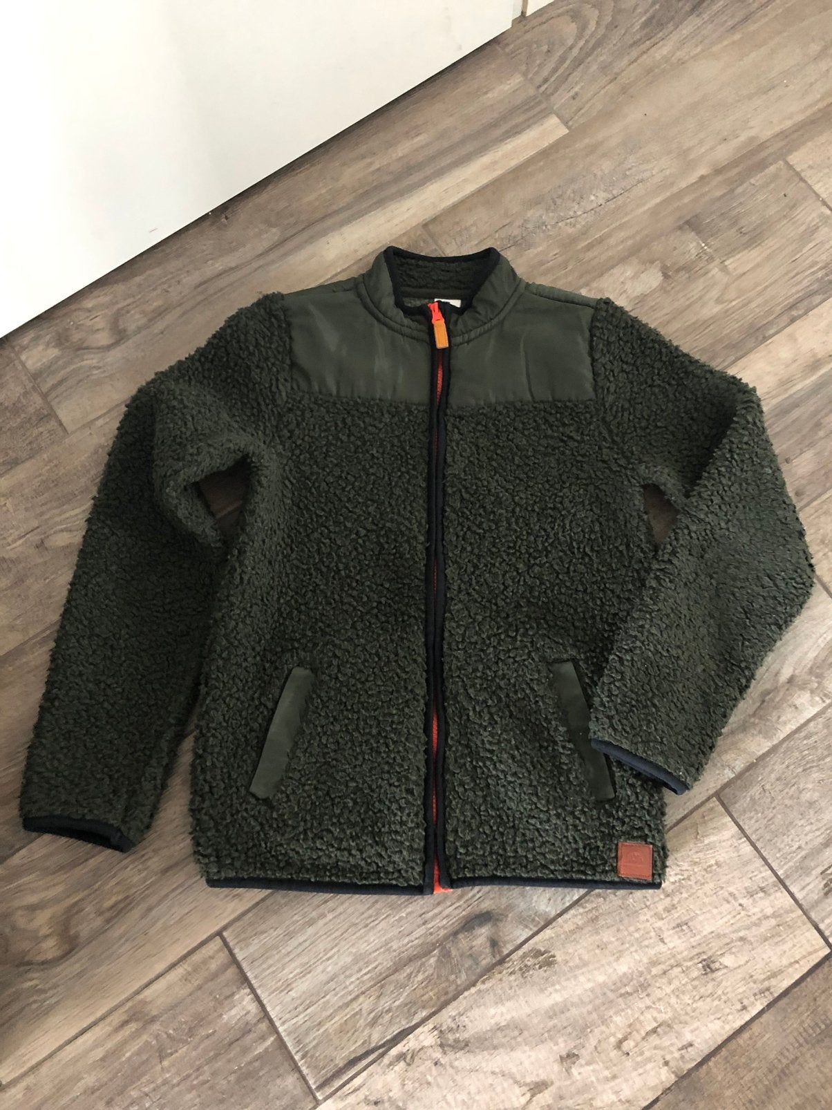 💙 HEMA mt 146 152 outdoor vest TEDDY groen jongen, Ophalen of Verzenden, Zo goed als nieuw, Jongen, Trui of Vest